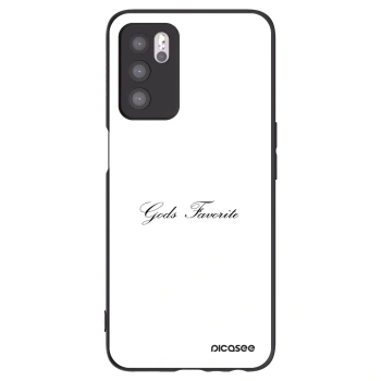 Picasee crna silikonska maskica za OPPO A16s - Gods Favorite