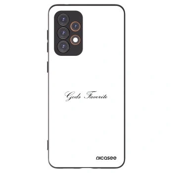 Picasee crna silikonska maskica za Samsung Galaxy A33 5G A336 - Gods Favorite