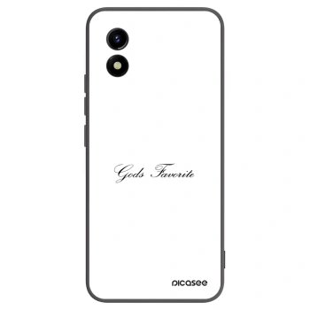 Picasee crna silikonska maskica za Vivo Y01 - Gods Favorite