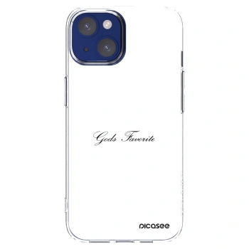 Picasee silikonska prozirna maskica za Apple iPhone 14 - Gods Favorite