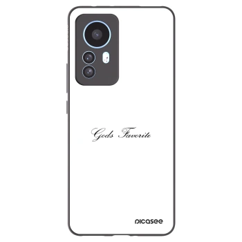 Picasee crna silikonska maskica za Xiaomi 12T - Gods Favorite