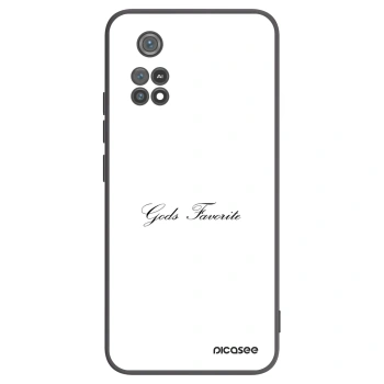 Picasee crna silikonska maskica za Xiaomi Poco M4 Pro - Gods Favorite