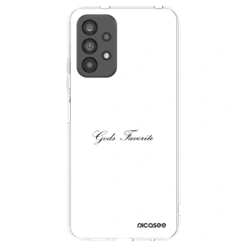 Picasee silikonska prozirna maskica za Samsung Galaxy A73 5G - Gods Favorite