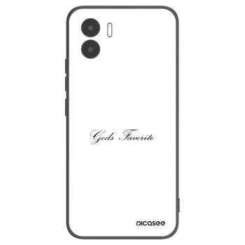 Picasee crna silikonska maskica za Xiaomi Redmi A1 - Gods Favorite