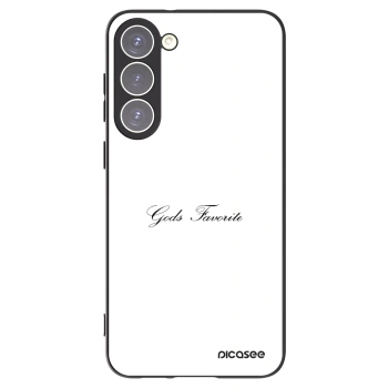 Picasee crna silikonska maskica za Samsung Galaxy S23+ 5G - Gods Favorite