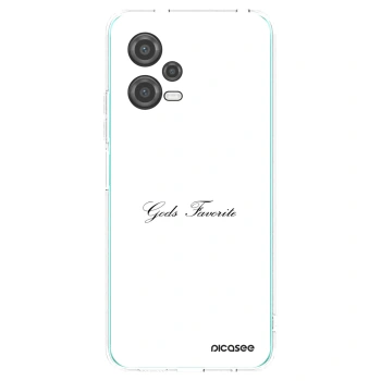 Picasee silikonska prozirna maskica za Xiaomi Poco X5 - Gods Favorite