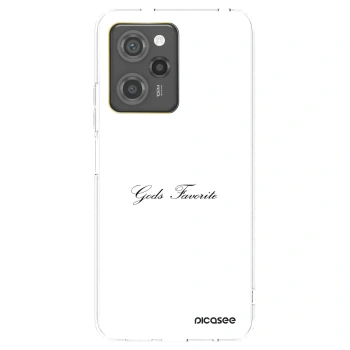 Picasee silikonska prozirna maskica za Xiaomi Poco X5 Pro - Gods Favorite