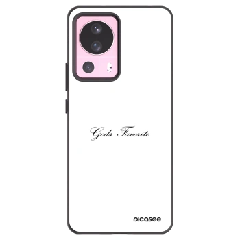 Picasee crna silikonska maskica za Xiaomi 13 Lite - Gods Favorite