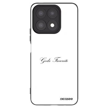 Picasee crna silikonska maskica za Honor X8a - Gods Favorite