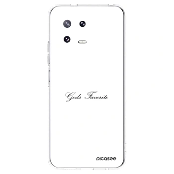 Picasee silikonska prozirna maskica za Xiaomi 13 Pro - Gods Favorite