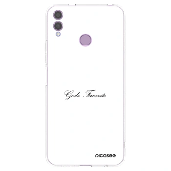 Picasee silikonska prozirna maskica za Honor 8X - Gods Favorite