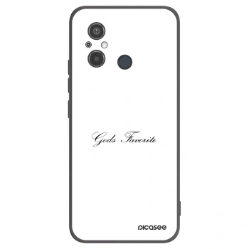 Picasee crna silikonska maskica za Xiaomi Redmi 12C - Gods Favorite
