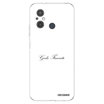 Picasee silikonska prozirna maskica za Xiaomi Redmi 12C - Gods Favorite