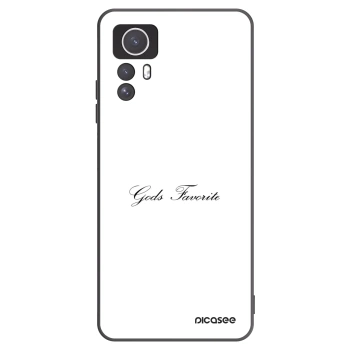 Picasee crna silikonska maskica za Xiaomi Redmi Note 12S - Gods Favorite