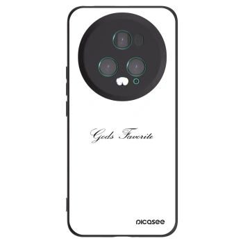 Picasee crna silikonska maskica za Honor Magic5 Pro - Gods Favorite