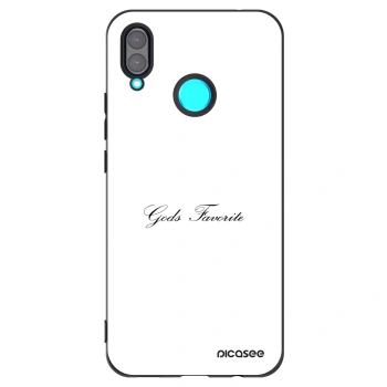 Picasee crna silikonska maskica za Huawei Nova 3 - Gods Favorite