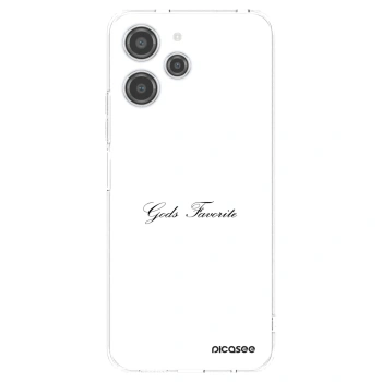 Picasee silikonska prozirna maskica za Xiaomi Redmi 12 4G - Gods Favorite