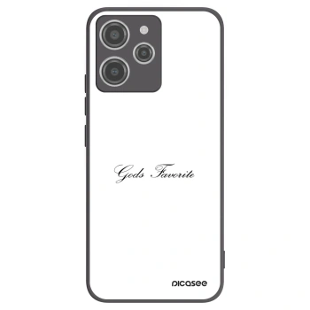 Picasee crna silikonska maskica za Xiaomi Redmi 12 4G - Gods Favorite