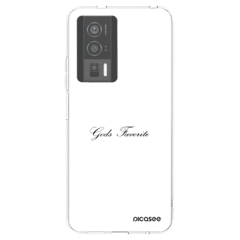 Picasee silikonska prozirna maskica za Xiaomi Poco F5 Pro 5G - Gods Favorite