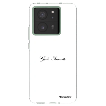 Picasee silikonska prozirna maskica za Xiaomi 13T Pro - Gods Favorite