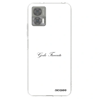 Picasee silikonska prozirna maskica za Motorola Edge 30 Neo - Gods Favorite