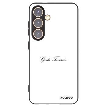 Picasee crna silikonska maskica za Samsung Galaxy S24 S921B 5G - Gods Favorite