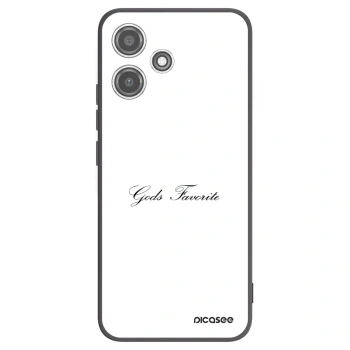 Picasee crna silikonska maskica za Xiaomi Redmi 12 5G - Gods Favorite