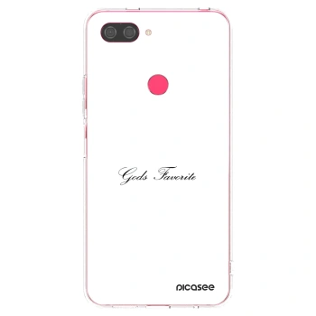 Picasee silikonska prozirna maskica za Xiaomi Mi 8 Lite - Gods Favorite