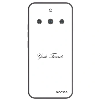 Picasee crna silikonska maskica za Realme 11 Pro+ - Gods Favorite