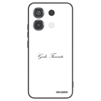 Picasee crna silikonska maskica za Xiaomi Poco X6 - Gods Favorite