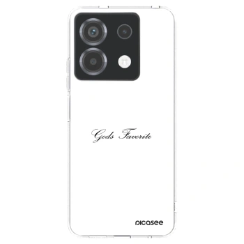 Picasee silikonska prozirna maskica za Xiaomi Poco X6 - Gods Favorite