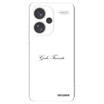 Picasee silikonska prozirna maskica za Xiaomi Redmi Note 13 Pro+ 5G - Gods Favorite