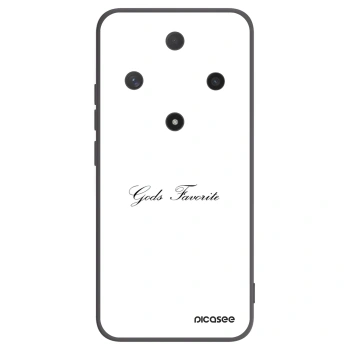 Picasee crna silikonska maskica za Honor Magic6 Lite 5G - Gods Favorite