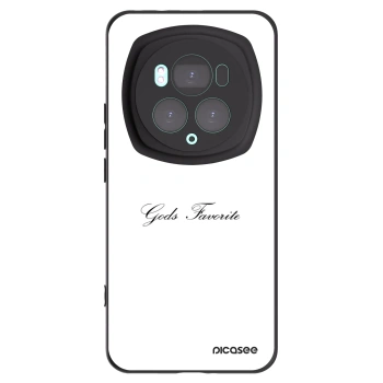 Picasee crna silikonska maskica za Honor Magic6 Pro - Gods Favorite