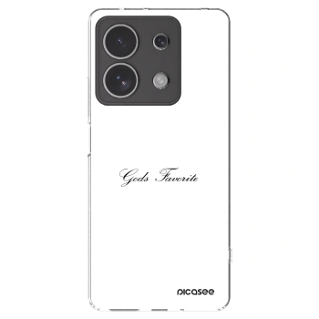 Picasee silikonska prozirna maskica za Xiaomi Redmi Note 13 4G - Gods Favorite