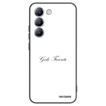 Picasee crna silikonska maskica za Vivo V40 SE 5G - Gods Favorite