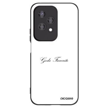 Picasee crna silikonska maskica za Honor 200 Lite - Gods Favorite