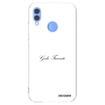 Picasee silikonska prozirna maskica za Honor 10 Lite - Gods Favorite