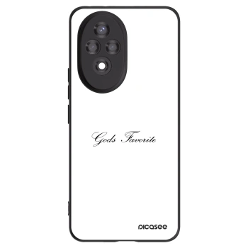 Picasee crna silikonska maskica za Honor 200 5G - Gods Favorite