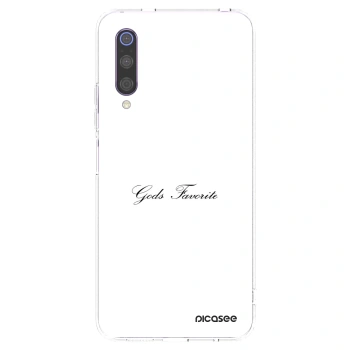 Picasee silikonska prozirna maskica za Xiaomi Mi 9 - Gods Favorite