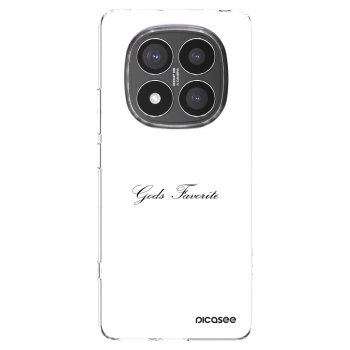 Picasee silikonska prozirna maskica za Xiaomi Redmi Note 14 Pro+ 5G - Gods Favorite