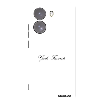 Picasee crna silikonska maskica za Xiaomi Poco X7 - Gods Favorite