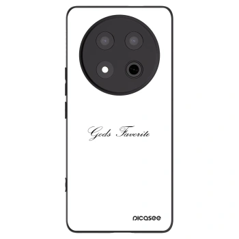 Picasee crna silikonska maskica za Honor Magic7 Lite 5G - Gods Favorite