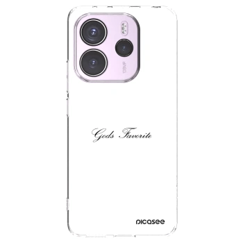 Picasee silikonska prozirna maskica za Xiaomi Redmi Note 14 4G - Gods Favorite