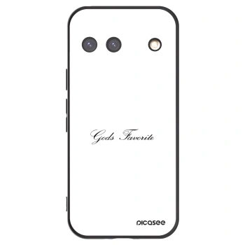 Picasee crna silikonska maskica za Google Pixel 9 - Gods Favorite