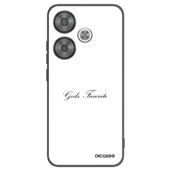 Picasee crna silikonska maskica za Xiaomi Poco F6 - Gods Favorite