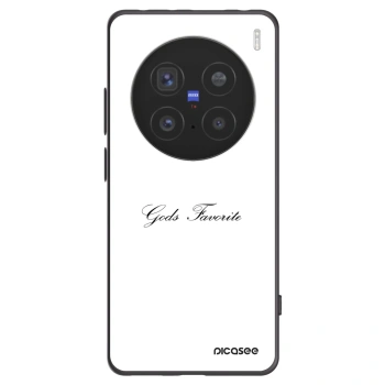 Picasee crna silikonska maskica za Vivo X200 Pro - Gods Favorite