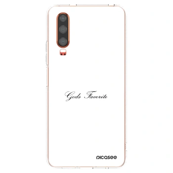 Picasee silikonska prozirna maskica za Huawei P30 - Gods Favorite