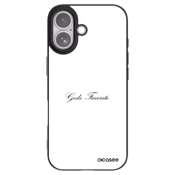 Picasee crna silikonska maskica za Apple iPhone 17 - Gods Favorite