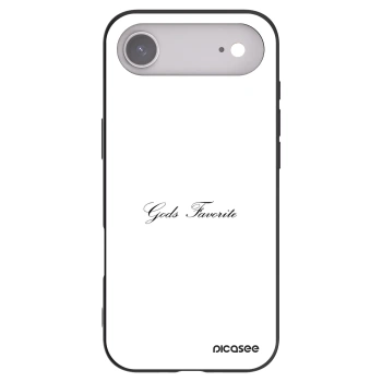 Picasee crna silikonska maskica za Apple iPhone Air - Gods Favorite